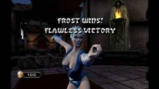 Mortal Kombat Armageddon - Female Win Poses In Primary & Alternate Costumes