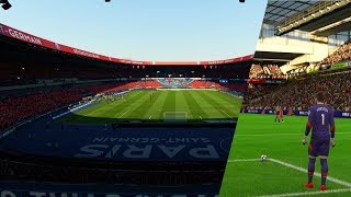 FIFA 18 STADIUMS | FT. ANFIELD, JUVENTUS STADIUM, BERNABÉU..etc