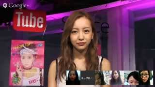 "S×W×A×G" Google+ハングアウトオンエア（ツイキャスもやったよ）＠YouTubeSpaceTokyo