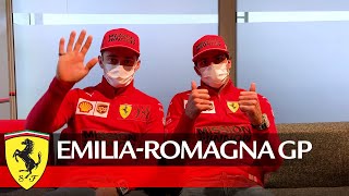 Emilia-Romagna GP - Charles and Carlos’ message for the Tifosi