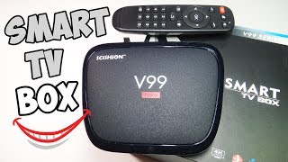 Смарт ТВ приставка на Андроиде V99