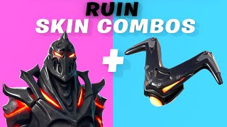 10 BEST RUIN SKIN + Backbling COMBOS in Fortnite