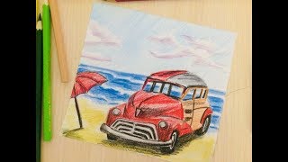 Что можно нарисовать цветными карандашами? Урок рисования. Рисуем вместе