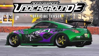 Need For Speed Underground 3 2019 Trailer [4K] (Fan Made)