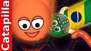 Wormate.io Top 10 Score Gameplay