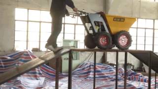 Самоходная тачка для перевозки грузов / Mini Dumper KT-MD250C with B&S climbing slope