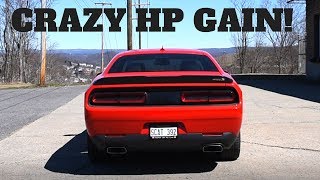 Dodge Challenger ScatPack Long Tube Headers Review and Sound Clips!