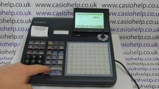 How To Program Menu Shift Product PLUs On The Casio SE-C450 / SE-C3500 Cash Registers