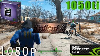 Fallout 4 GTX 1050 Ti on ultra settings+Phenom 1080p