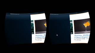SteamVR Virtual Reality Web Browsing on the Oculus Rift