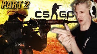 xQc Plays Counter-Strike: Global Offensive with Moxy | w/ Chat PART 2