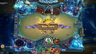 Hearthstone: Knights of the Frozen Throne Gameplay - Druid vs The Lich King