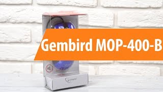 Распаковка Gembird MOP-400-B / Unboxing Gembird MOP-400-B