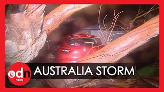 Footage Shows 'Once-in-a-Decade' Storm Lashing Western Australia