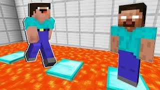 НУБ ПРОТИВ ИСПЫТАНИЯ ХЕРОБРИНА В МАЙНКРАФТ ! НУБИК И ТРОЛЛИНГ ЛОВУШКА MINECRAFT Мультик