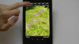 Sygic GPS навигационная программа навигатор андроид android тест обзор на русском Nexus 7 часть 1