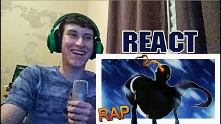 REACT Rap do Papyrus Disbelief - Undertale | RapGame #06 (Canal Raplay)