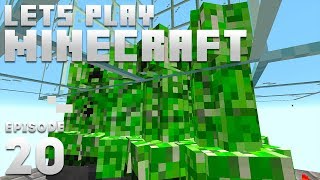 iJevin Plays Minecraft - Ep. 20: CRAZY CREEPER FARM! (1.15 Minecraft Let's Play)