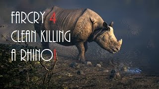 Far Cry 4 Clean Killing a Rhino