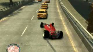GTA IV Andando na formula1