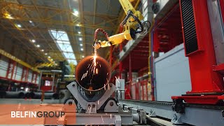 Роботизированная газовая резка Габаритных Труб