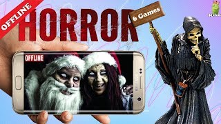 Top 6 offline Horror games on Playstore under 100mb | Scary and Terrifying | HD Gameplay | Hindi