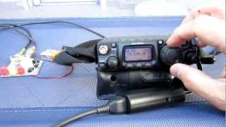 Portable QRP Magnetic Loop Antenna (40-10m)