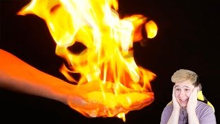 ОН ПОДЖОГ СЕБЕ РУКУ?! - 10 КРУТЫХ НАУЧНЫХ ФОКУСОВ - НЕ ЗАЛИПНИ ЧЕЛЛЕНДЖ