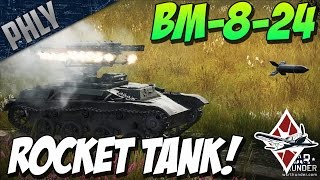 War Thunder 1.53 - BM-8-24 - KATYUSHA ROCKET LAUNCHER