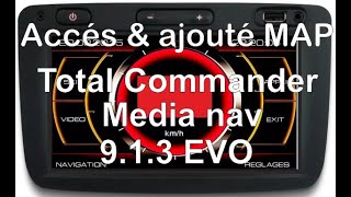 Total commander pour ajouter les cartes gps sur 9.1.3