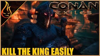 Easily Beat The Silent King With This Trick Conan Exiles 2018 Pro Tips