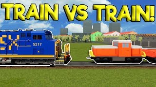 THE BIGGEST LEGO TRAIN CRASHES IN LEGO CITY! - Brick Rigs Gameplay - Lego Train Simulator Crashes