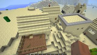 Сид для генерации мира с двумя деревнями и храмом. minecraft 1.5.2