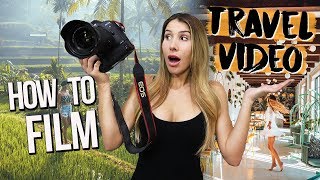 HOW TO MAKE A TRAVEL VIDEO (Top 10 Edition!)