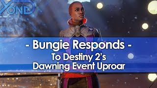 Bungie Responds to Destiny 2's Dawning Event Uproar