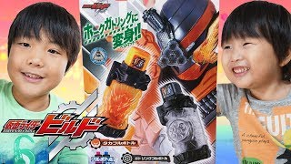 ＃ぺんちゃんねる 【仮面ライダービルド】ホークガトリングフォームに変身！ DXホークガトリングフルボトルセット レビュー！ビルド おもちゃ Kamen Rider Build