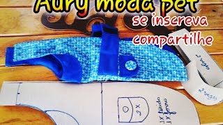 LUCRAR COM ROUPAS PETS FICOU FÁCIL: como fazer roupa para  pets... modelagem