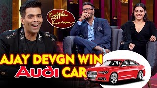 Ajay Devgn Wins An Audi A5 On Koffee With Karan 6?