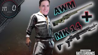 AWM + MK 14 / Острые моменты / BEST PUBG