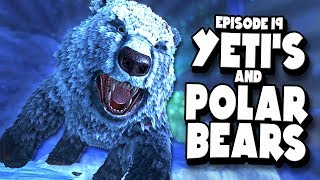 YETI'S and POLAR BEARS. THE FABLED SNOW CAVE! - ARK: Survival Evolved ASCENSION Ep #19