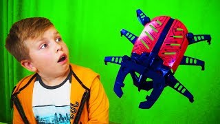 Матвей РАЗЫГРАЛ папу!!! КУПИЛ РОБОТ-ЖУК летающий!!! Видео для детей For Kids Children Матвей Котофей