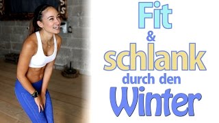 Schlank bleiben im Winter - Motivation zum Abnehmen - Tipps um nicht zuzunehmen - So klappts!