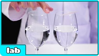 Singing Glasses Science Experiment by LAB 360