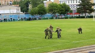 СПЕЦНАЗ. Показательные выступления. День города. Чехов-2.  Russian special forces.