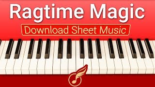"Ragtime Magic" (кавер фортепиано) НОТЫ скачать | Глория