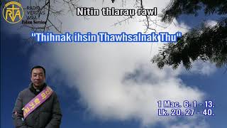 Rev. Fr. Lucas Tha Ling Sum ih Thuthangtha sim mi (November 23, 2019 - Zarhte ni)