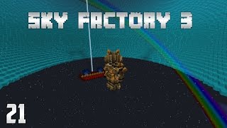 Sky Factory 3 EP21 RFTools Builder + More Roots