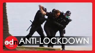 Melbourne: Dozens of Arrests as Anti-Lockdown Protest Turns Violent