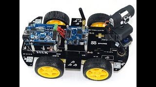 Arduino DS WiFi Camera Robot - Assembly and Presentation