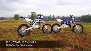 2019 Yamaha YZ250FX off-road first impression